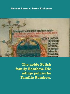 cover image of The noble Polish family Rembow. Die adlige polnische Familie Rembow.